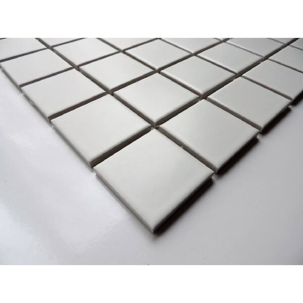 Glazed Porcelain Mosaic Tile Sheet Barcelona 2 X2 Square Glazed Porcelain Mosaic Tile Sheet