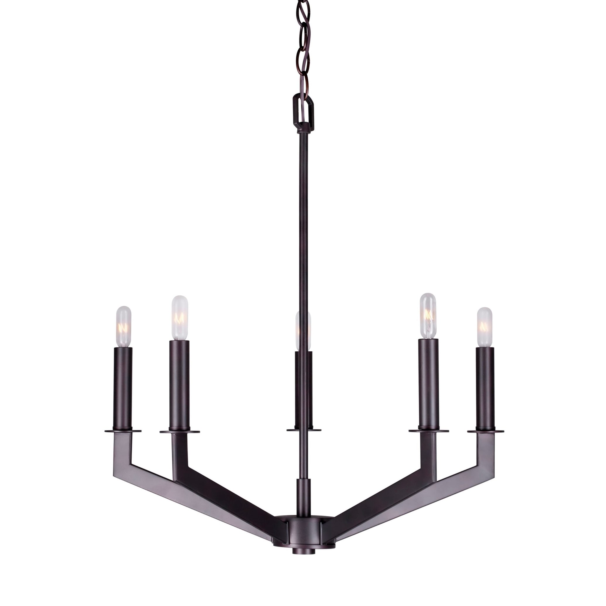 5-Light Antique Bronze Chandelier - Chandeliers For Bedrooms by Overstock.com