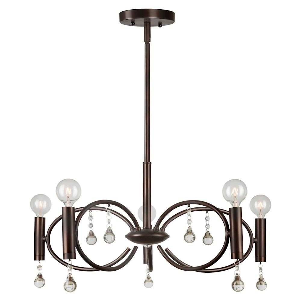 5-Light Antique Bronze Chandelier - Chandeliers For Bedrooms by Overstock.com