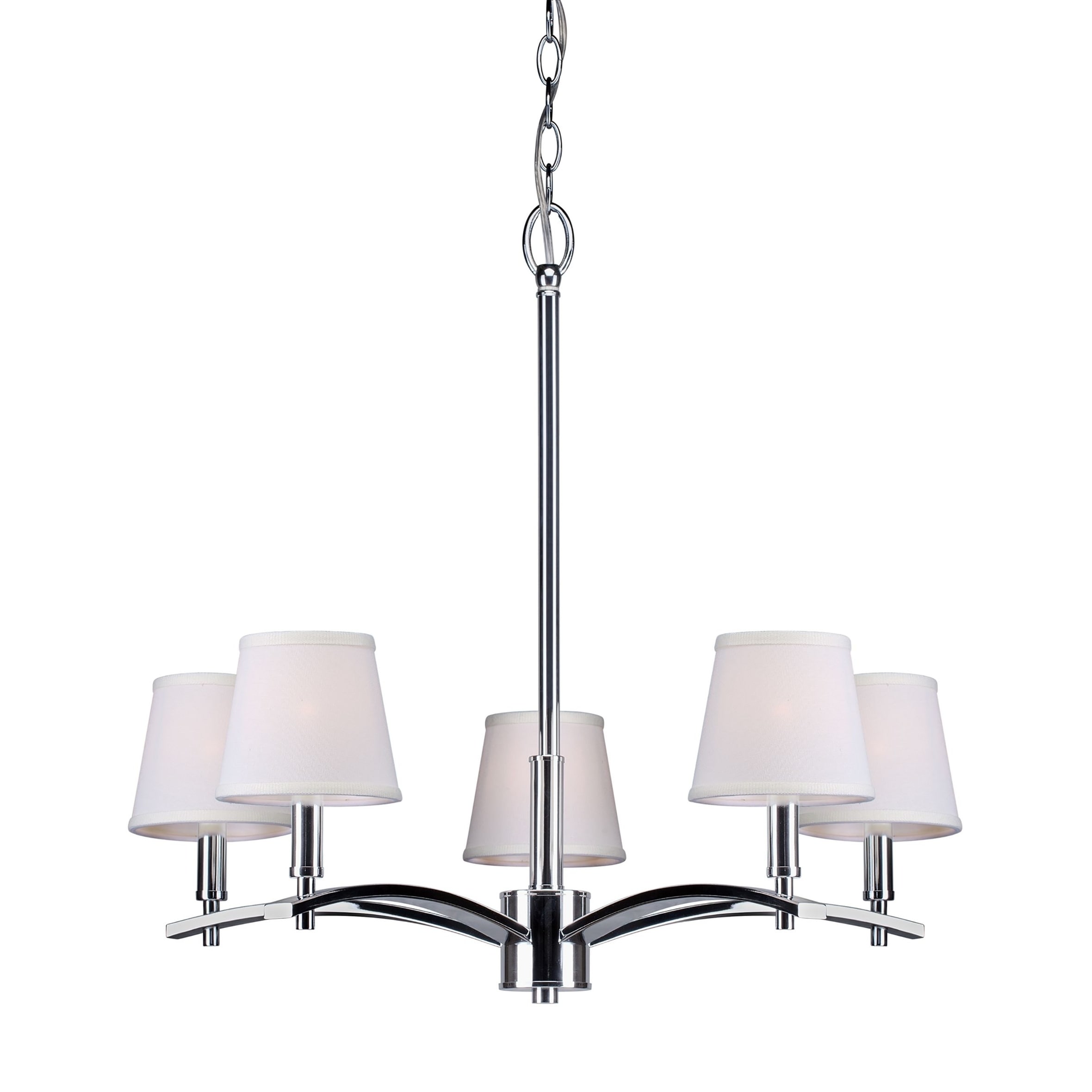 5-Light Chrome Chandelier - Chandeliers For Bedrooms by Overstock.com
