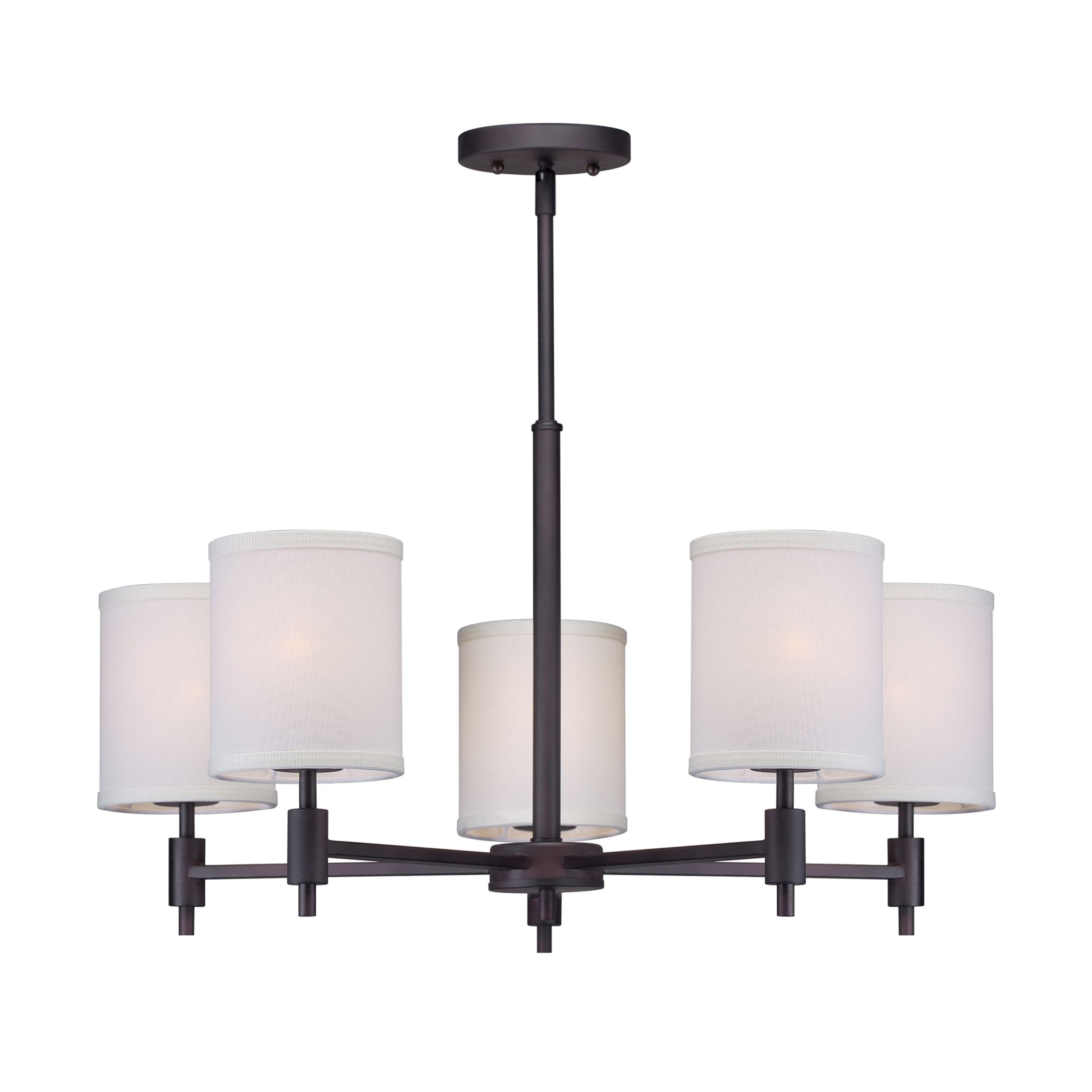 1-Light Antique Bronze Chandelier - Chandeliers For Bedrooms by Overstock.com