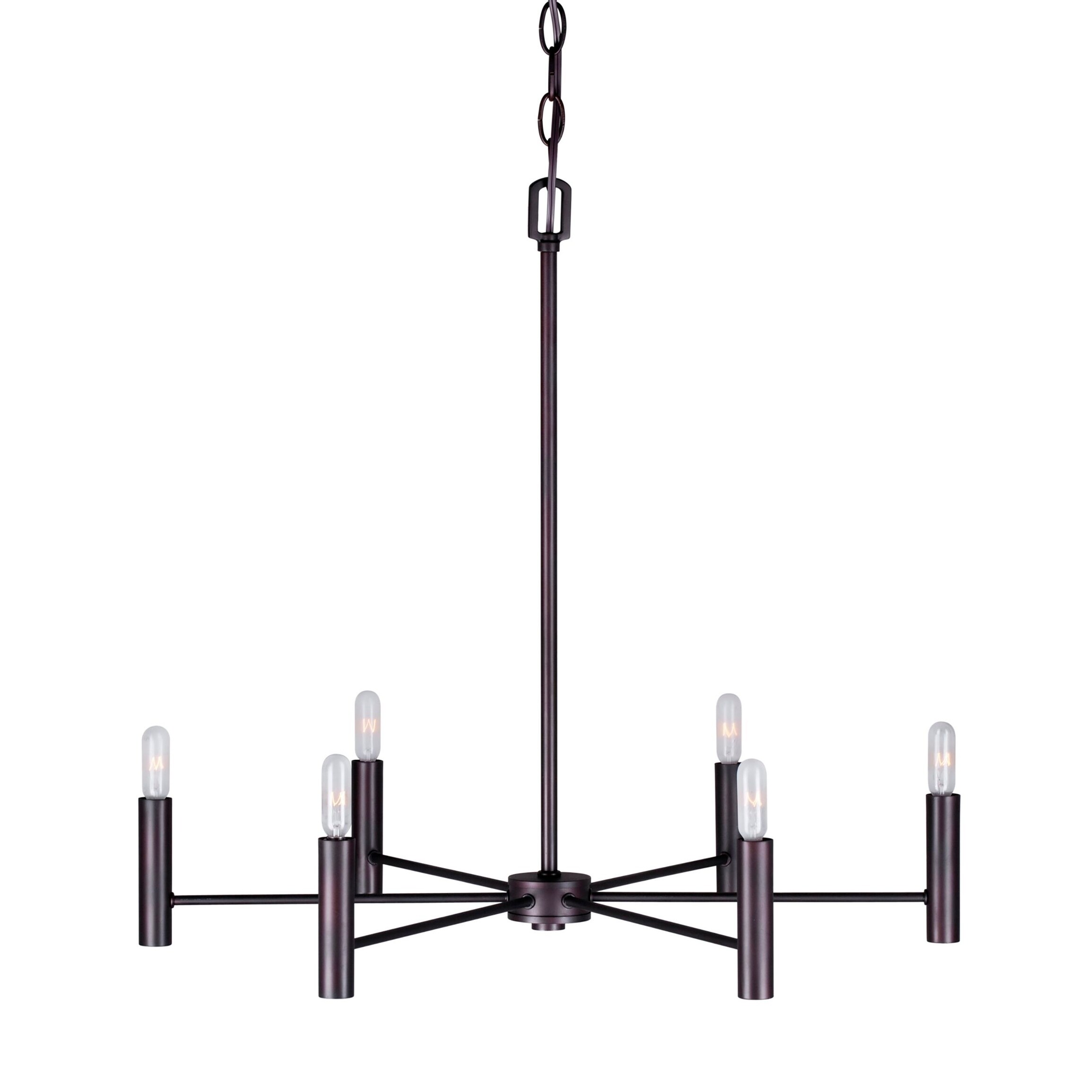 6-Light Antique Bronze Chandelier - Chandeliers For Bedrooms by Overstock.com