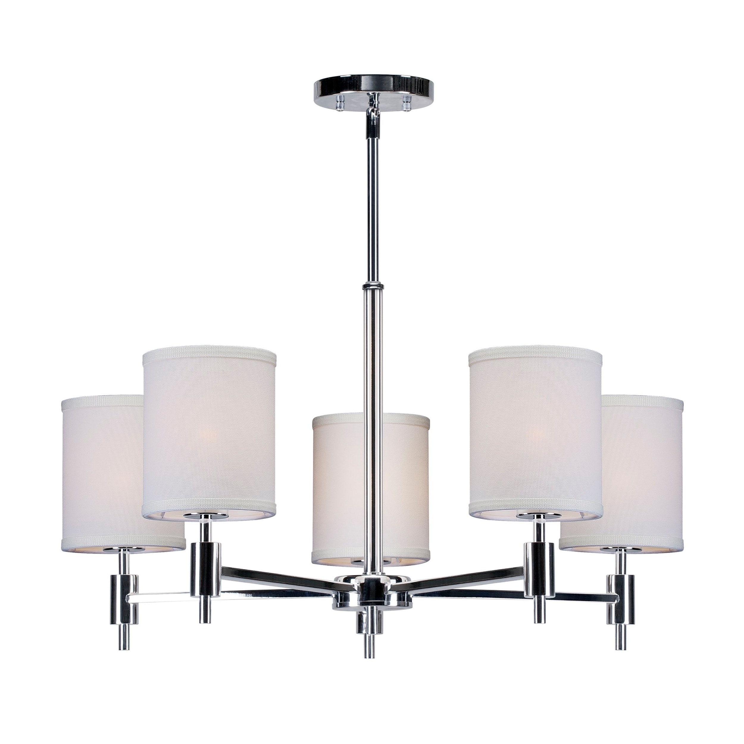 5-Light Chrome Chandelier - Chandeliers For Bedrooms by Overstock.com