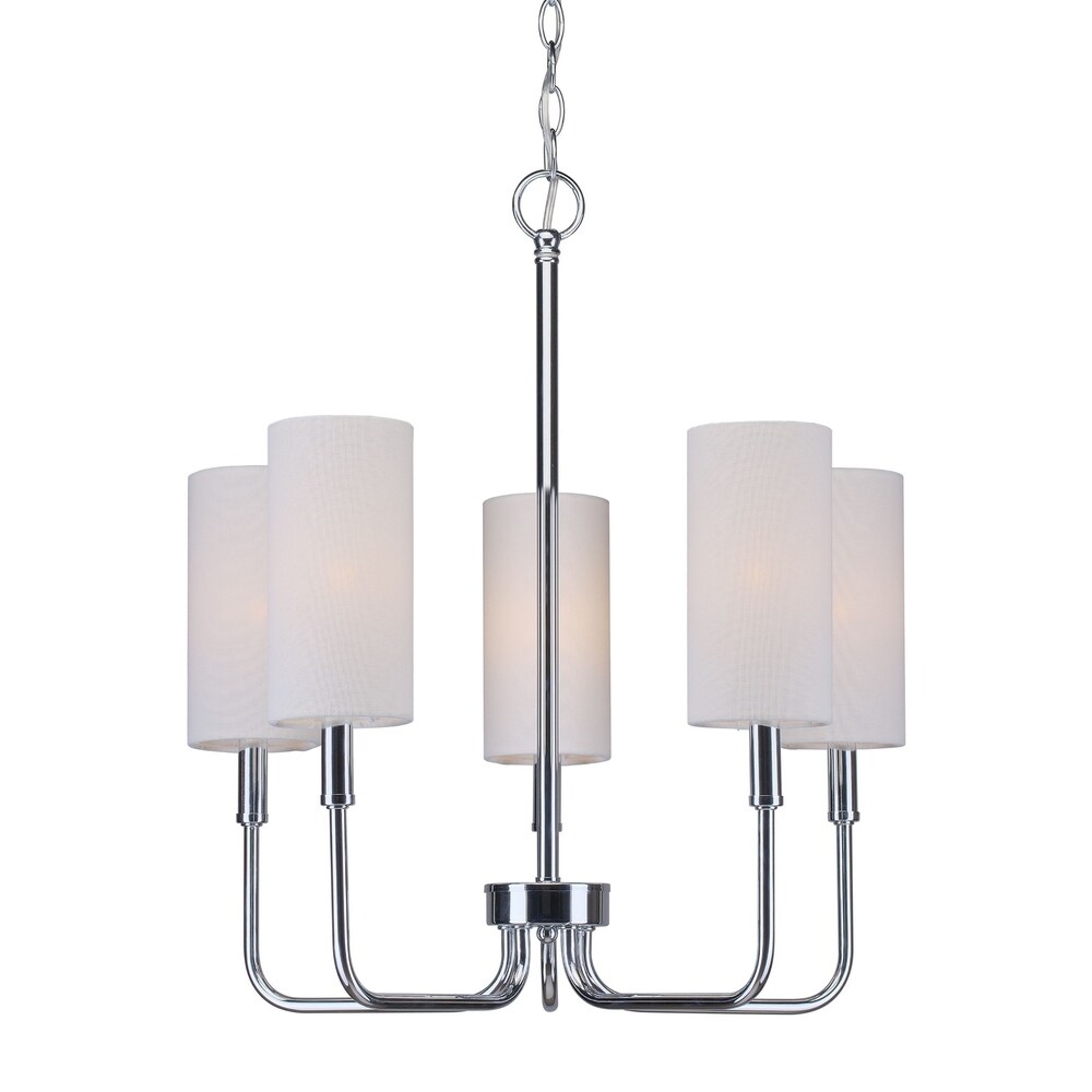 Classic Collection 5 light Polished Chrome Chandelier Classic Collection 5 light Polished Chrome Chandelier