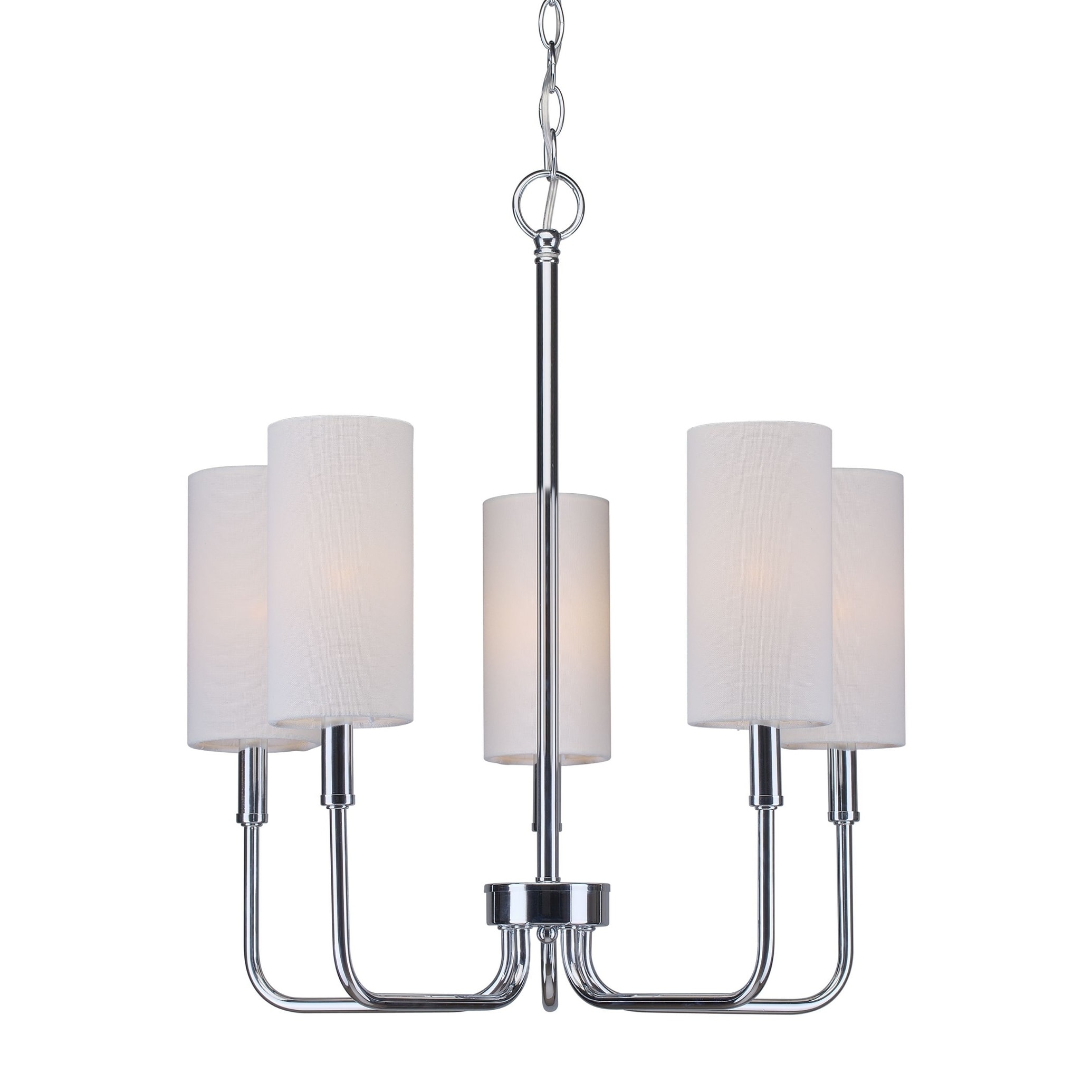 5-Light Chrome Chandelier - Chandeliers For Bedrooms by Overstock.com