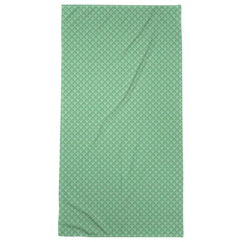 Classic Geometric Ombre Pattern Beach Towel - 36 x 72