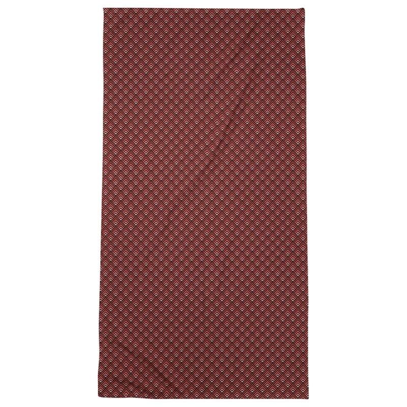 Classic Geometric Ombre Pattern Beach Towel - 36 x 72