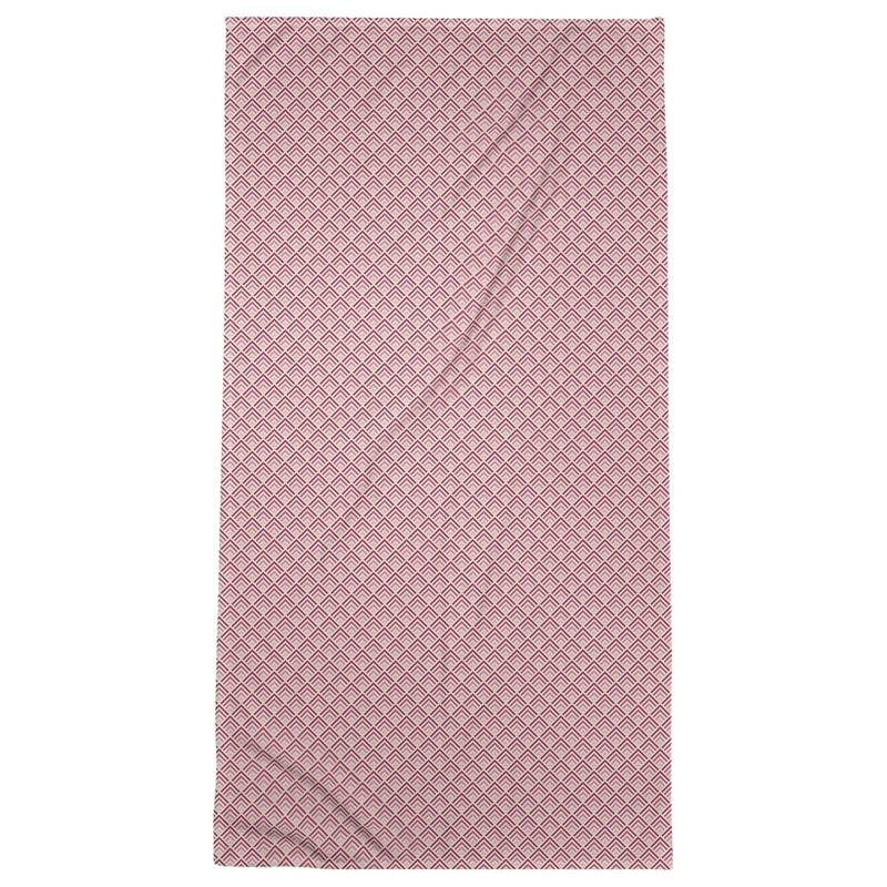 Classic Geometric Ombre Pattern Beach Towel - 36 x 72
