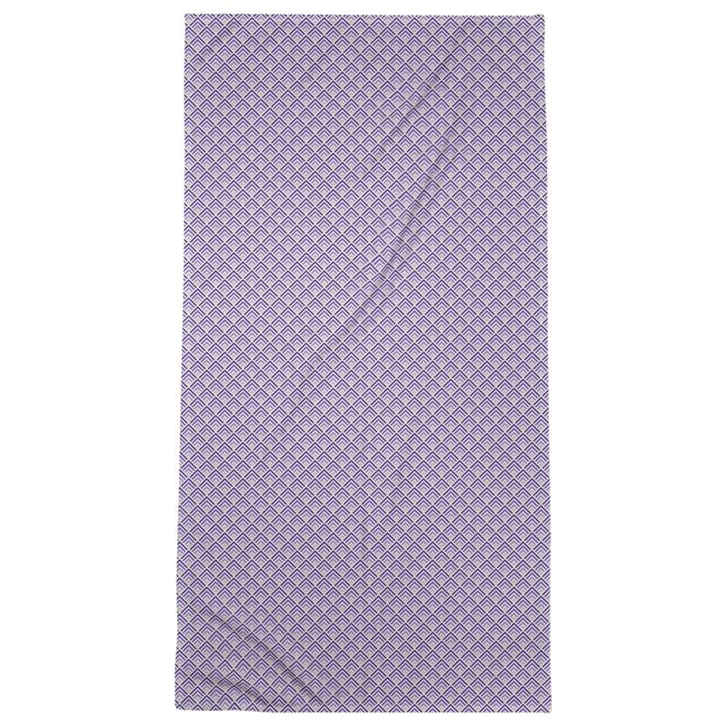 Classic Geometric Ombre Pattern Beach Towel - 36 x 72
