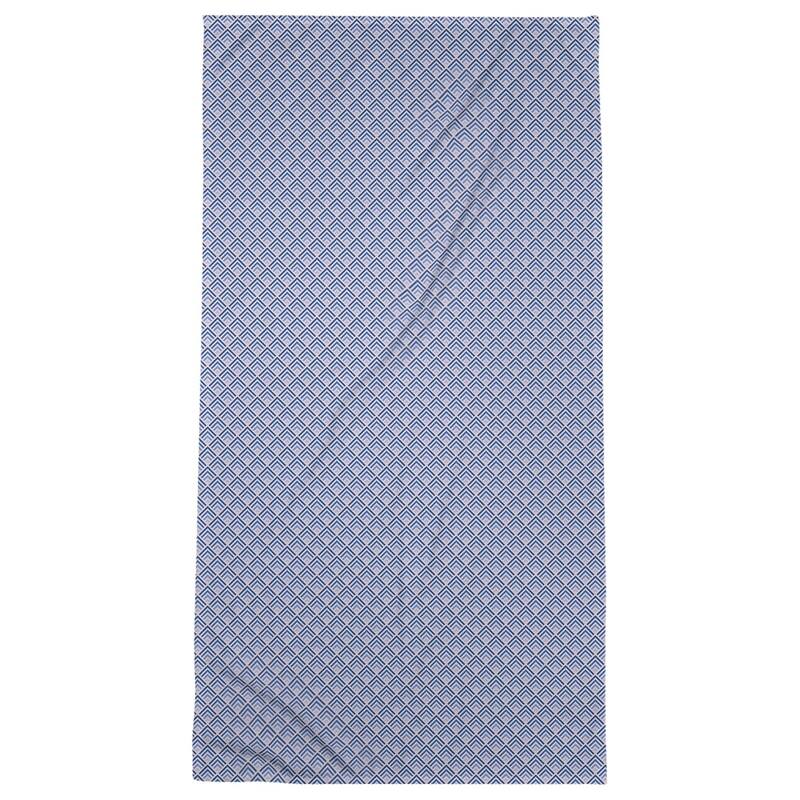 Classic Geometric Ombre Pattern Beach Towel - 36 x 72