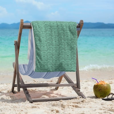 Third Eye Pattern Beach Towel - 36 x 72