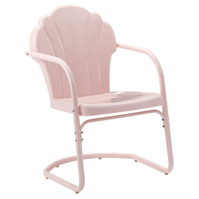 Crosley Tulip 3 Piece Outdoor Metal Armchair Set