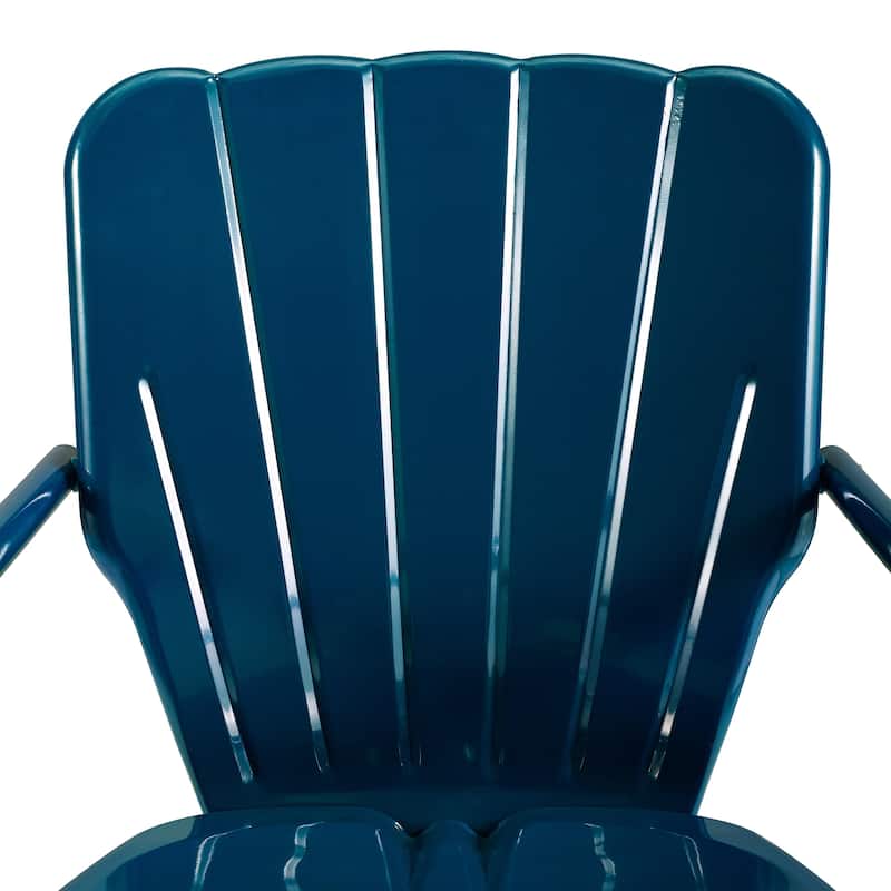 Crosley Ridgeland 2pc Outdoor Metal Armchair Set