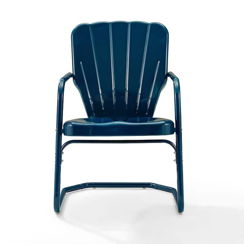 Crosley Ridgeland 2pc Outdoor Metal Armchair Set