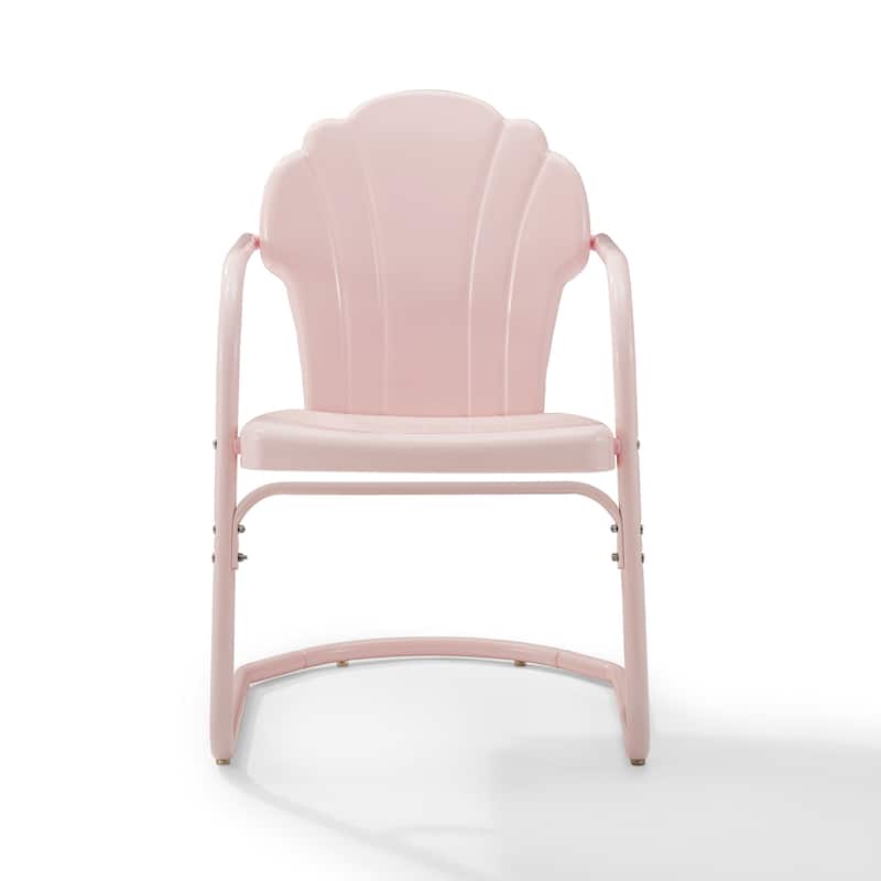 Crosley Tulip 2Pc Outdoor Metal Armchair Set - 24.5"W x 20.5"D x 32.88"H