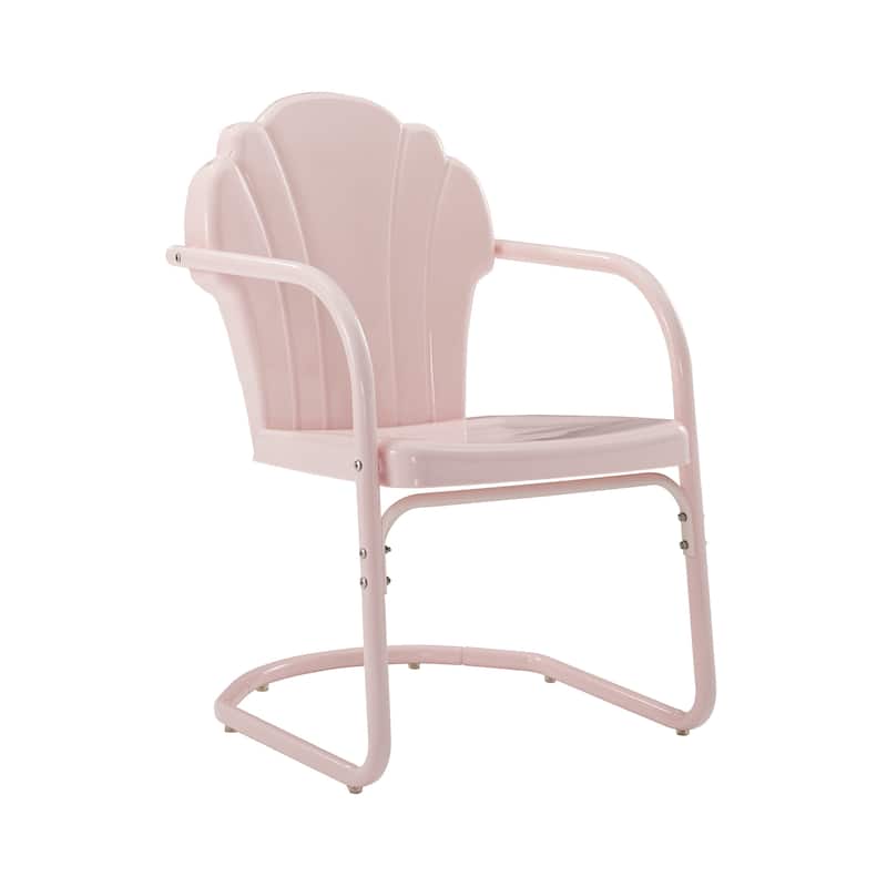 Crosley Tulip 2Pc Outdoor Metal Armchair Set - 24.5"W x 20.5"D x 32.88"H