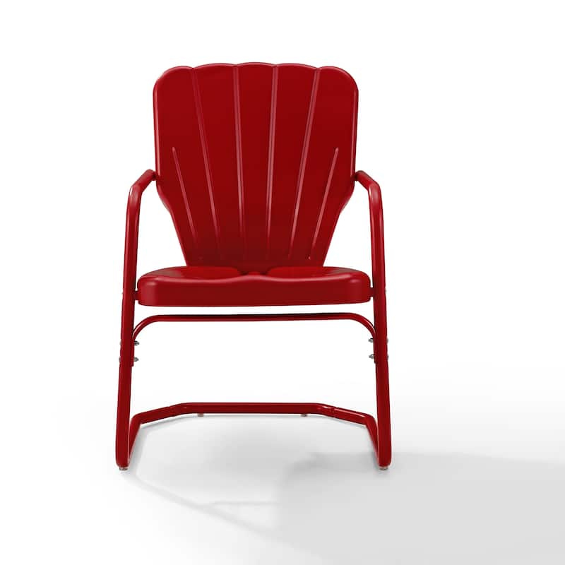 Crosley Ridgeland 2pc Outdoor Metal Armchair Set
