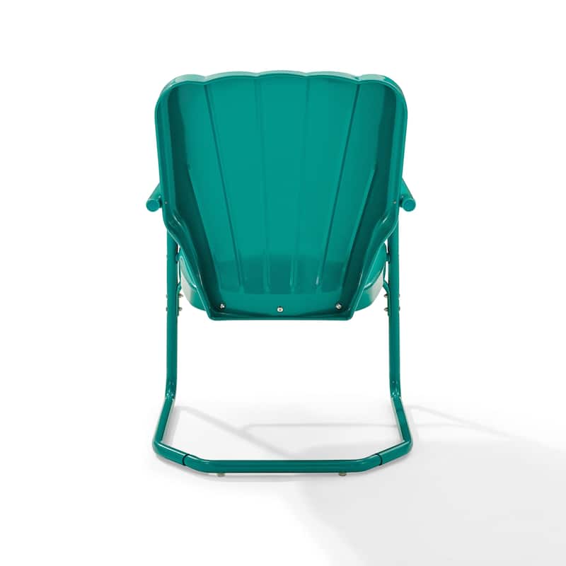 Crosley Ridgeland 2pc Outdoor Metal Armchair Set