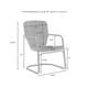 preview thumbnail 8 of 9, Crosley Ridgeland 2pc Outdoor Metal Armchair Set
