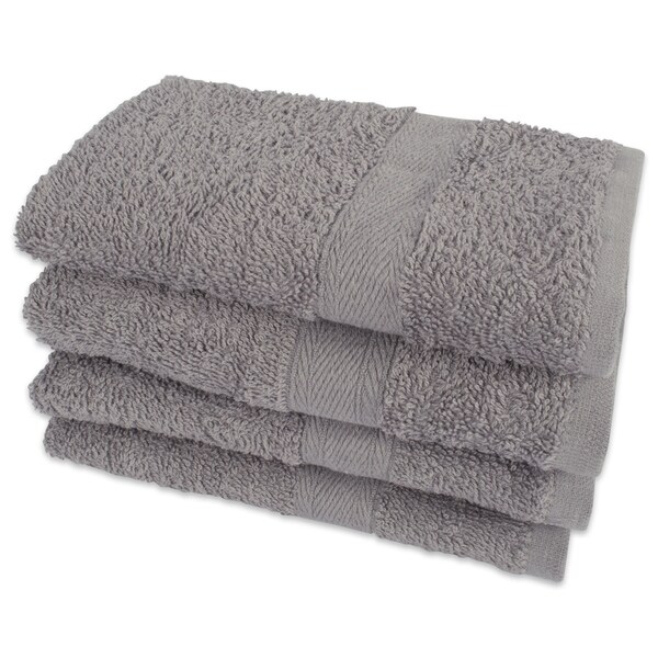 Authentic Hotel and Spa Omni Turkish Cotton Terry Washcloths (Set of 6) -  On Sale - Bed Bath & Beyond - 11090783