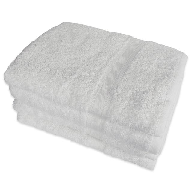 DII Hand Towels (Set of 4) - 4 Piece Hand Towel Set - White