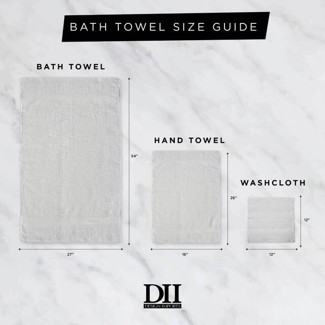 DII Hand Towels (Set of 4)
