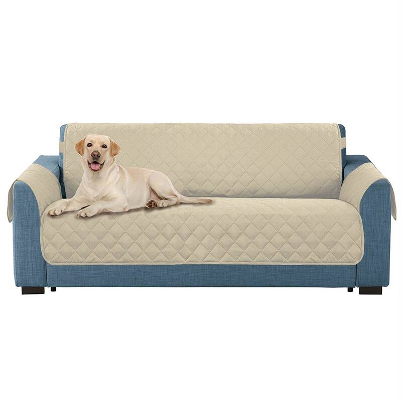 Porch & Den Ridgestone Reversible Oversize Sofa Cover - Tan