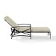 Davis Chaise Lounge Chair in Bronze with Oatmeal Cushions by Havenside Home - Thumbnail 5