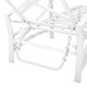 Havenside Home Davis Chaise Lounge Chair in White with Grey Cushions - Thumbnail 9