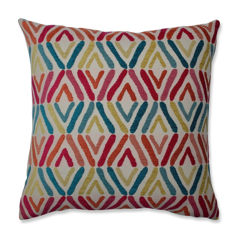 Pillow Perfect Bossanova Fiesta Throw Pillow - 25-inch Floor Pillow