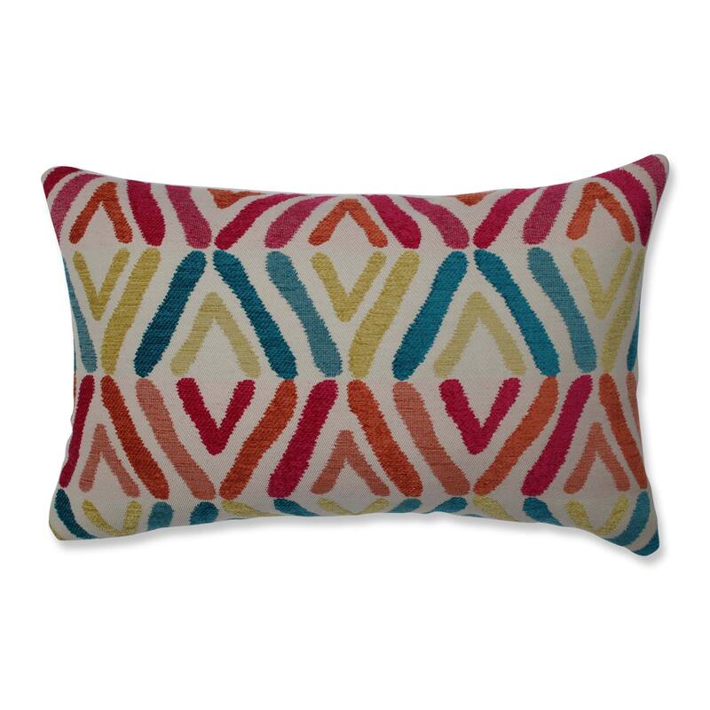Pillow Perfect Bossanova Fiesta Throw Pillow - 18.5 x 11.5 inch Throw Pillow