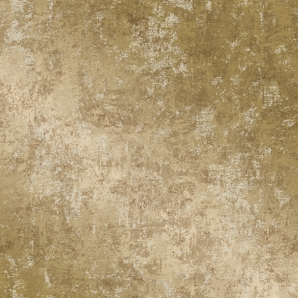 Shop Distressed Gold Leaf Peel and Stick Wallpaper - On Sale