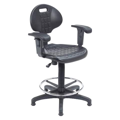 NPS Kangaroo Stool Polyurethane Seat and Backrest with Arms