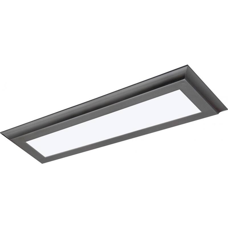 22W LED 7 In. X 25 In. Flush 3K Gm Flat Panel