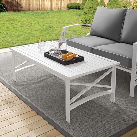 Kaplan Outdoor Metal Coffee Table