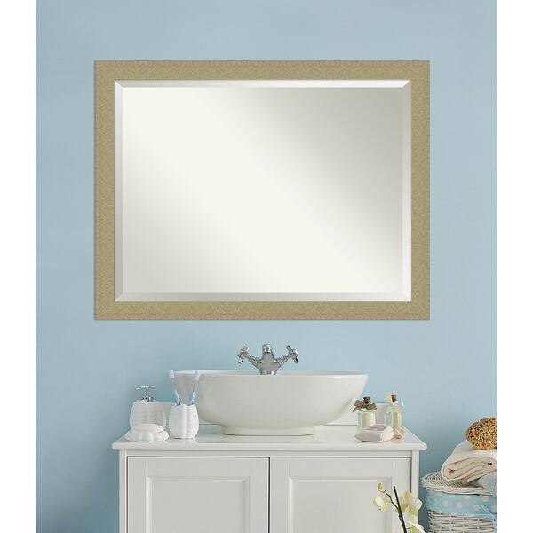 Shop Porch Den Penny Mosaic Gold Vanity Wall Mirror On Sale Overstock 28480142