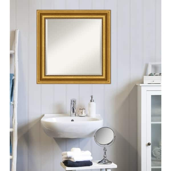 Shop Copper Grove Herouville Bathroom Vanity Wall Mirror With Goldtone Frame Overstock 28480148