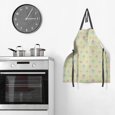 Classic Cupcake Pattern Apron - 27 x 30