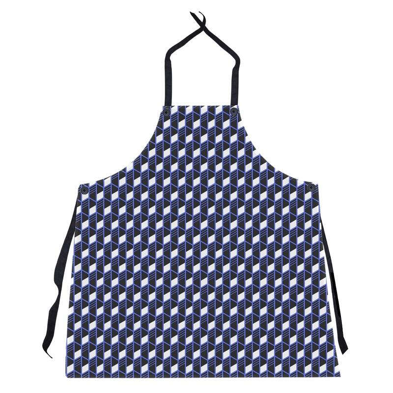 Classic Geometric Stripes Apron - 27 x 30
