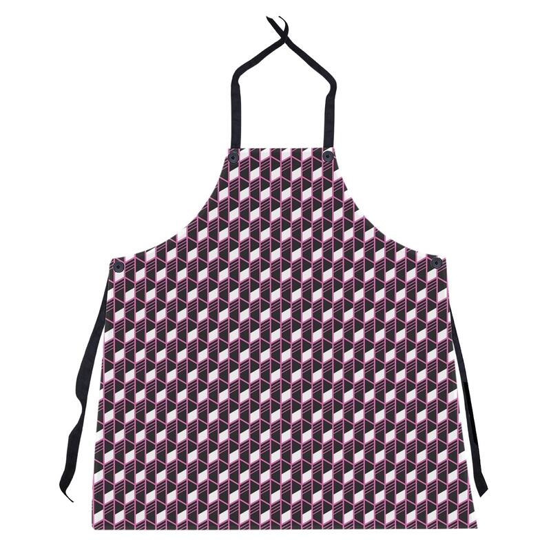 Classic Geometric Stripes Apron - 27 x 30