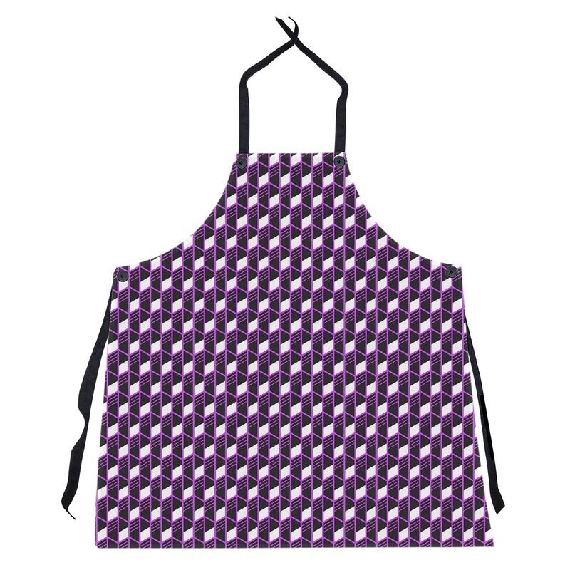 Classic Geometric Stripes Apron - 27 x 30
