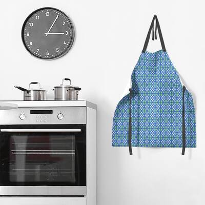 Two Color Diamonds Apron - 27 x 30