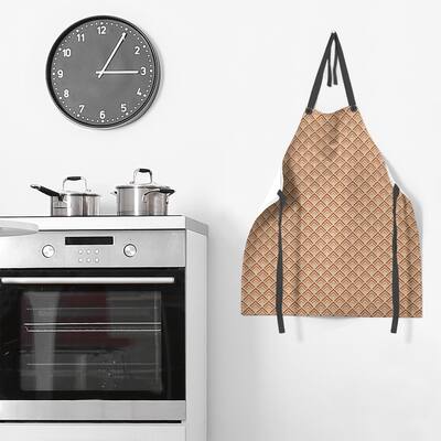 Classic Geometric Ombre Pattern Apron - 27 x 30