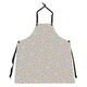 Three Color Trapezoids Apron - 27 x 30