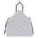 Three Color Trapezoids Apron - 27 x 30