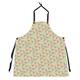 Three Color Trapezoids Apron - 27 x 30