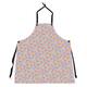 Three Color Trapezoids Apron - 27 x 30