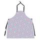 Three Color Trapezoids Apron - 27 x 30