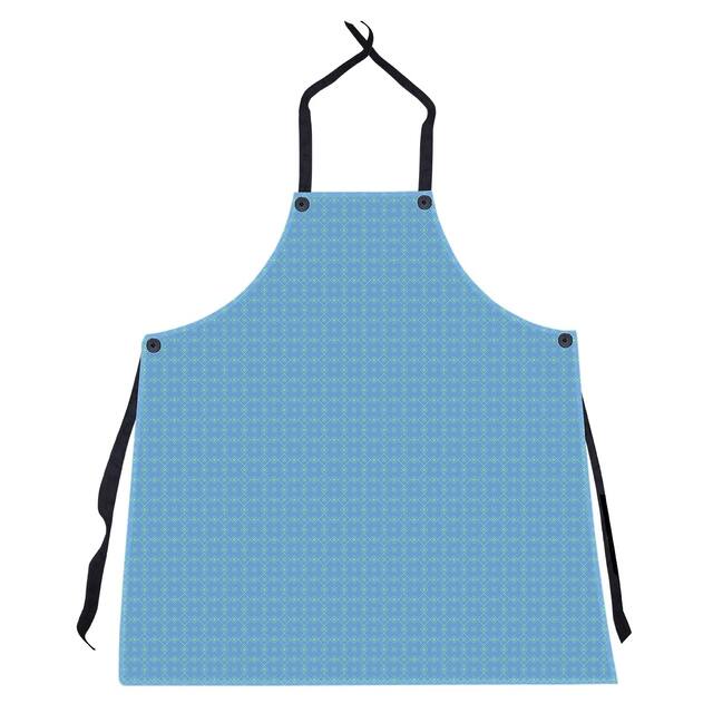 Two Color Doily Pattern Apron - 27 x 30