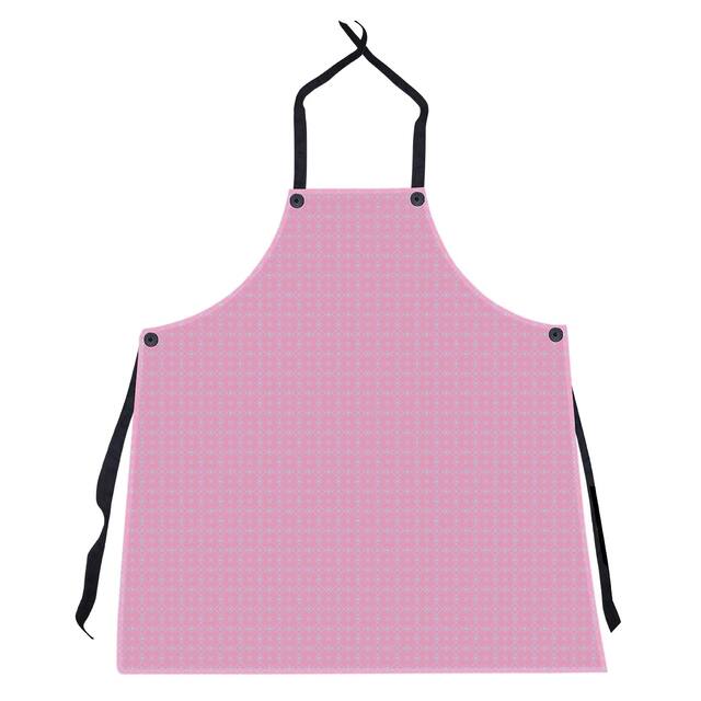 Two Color Doily Pattern Apron - 27 x 30